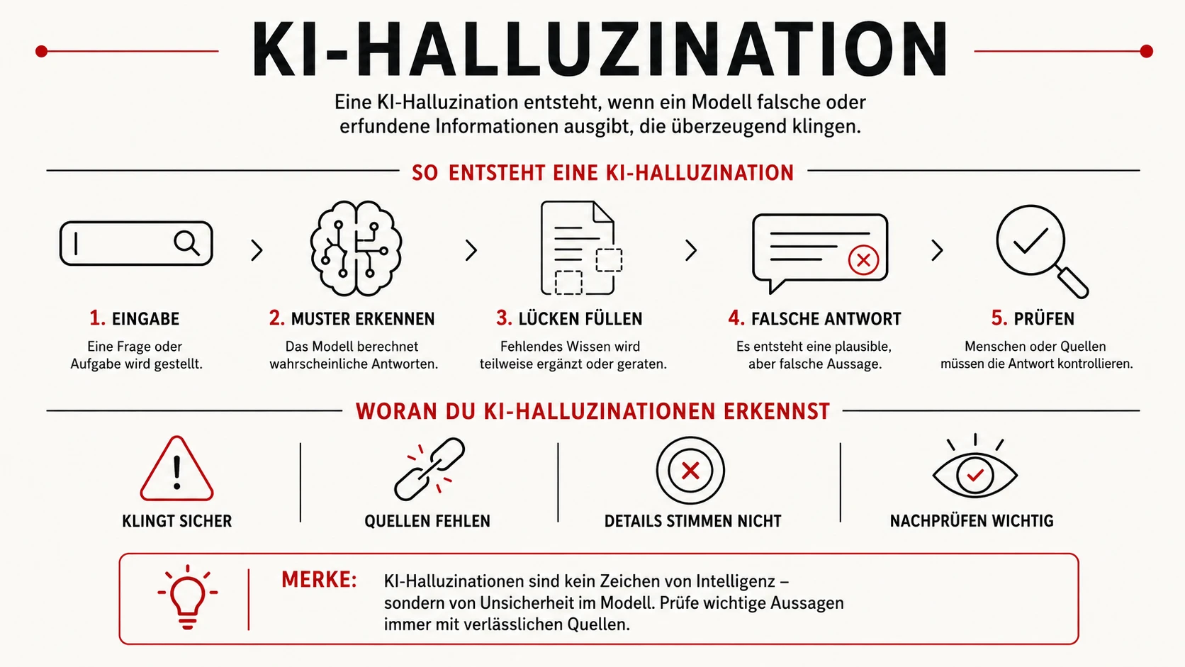 KI-Halluzination - KI-Konfabulation