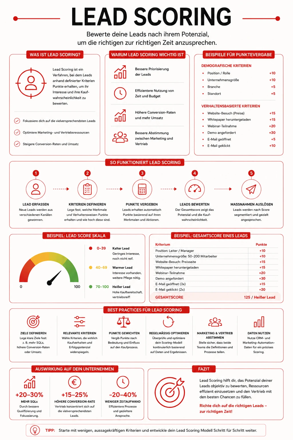 Lead Scoring - Leadbewertung