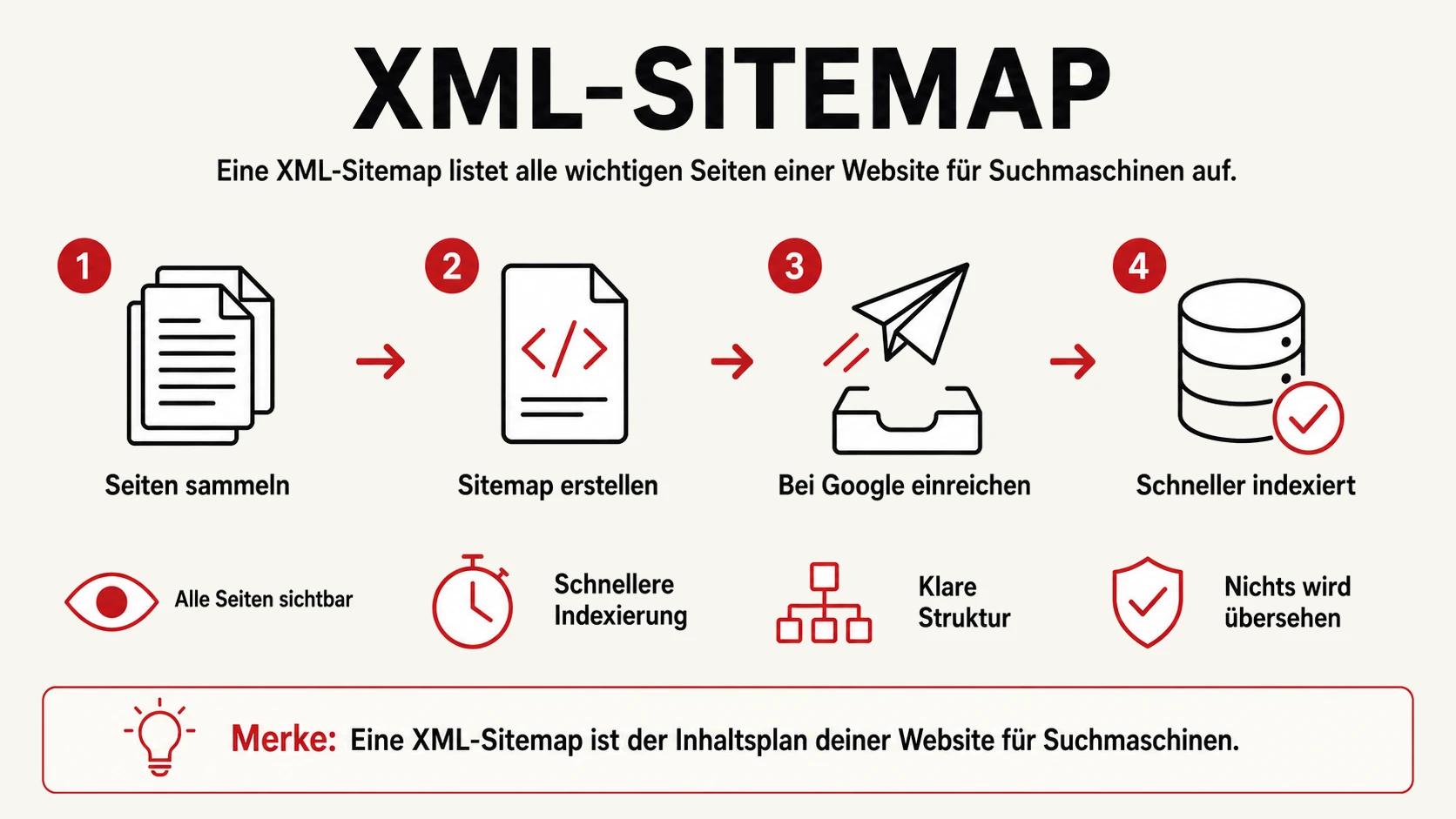 XML-Sitemap erklärt